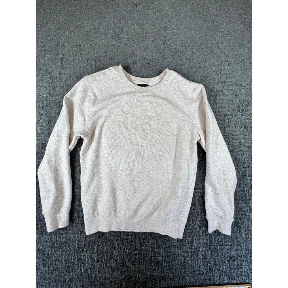 Disney The Lion King Broadway Musical Embossed Lion Crewneck Sweatshirt Small
